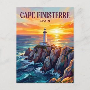 Kap Finisterre Spanien Postkarte