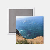 Kap Foulweather, Newport, Oregon Magnet (Vorderseite/Rückseite)