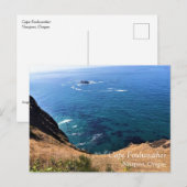 Kap Foulweather, Newport, Oregon Postkarte (Vorne/Hinten)