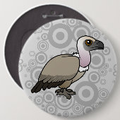 Kap-Geier Button (Vorne & Hinten)