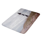 Kap Hatteras Leuchtturm Badematte (Schrägansicht)