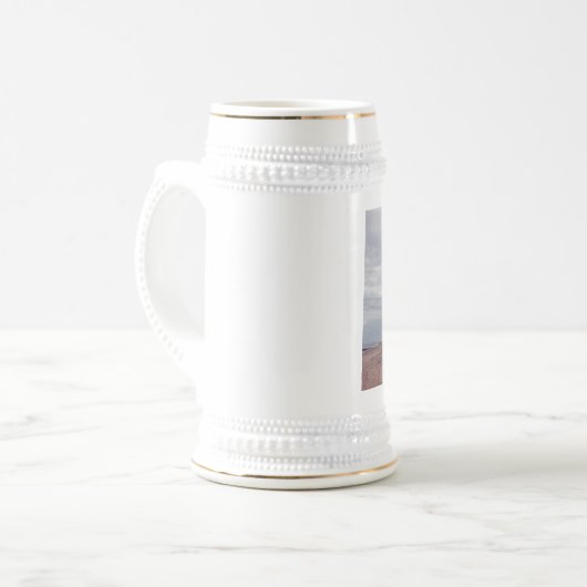 Kap Hatteras Leuchtturm Bierglas (Vorderseite Links)