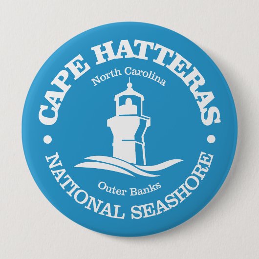 Kap Hatteras (Leuchtturm) Button (Vorderseite)
