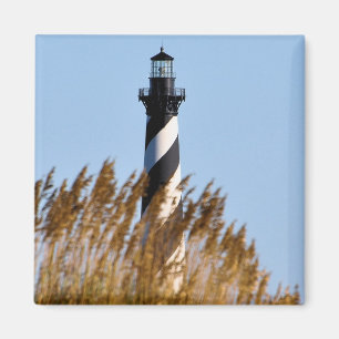 Kap Hatteras Leuchtturm - Dünen-Ansicht Magnet