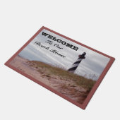 Kap Hatteras Leuchtturm Fußmatte (Schrägansicht)