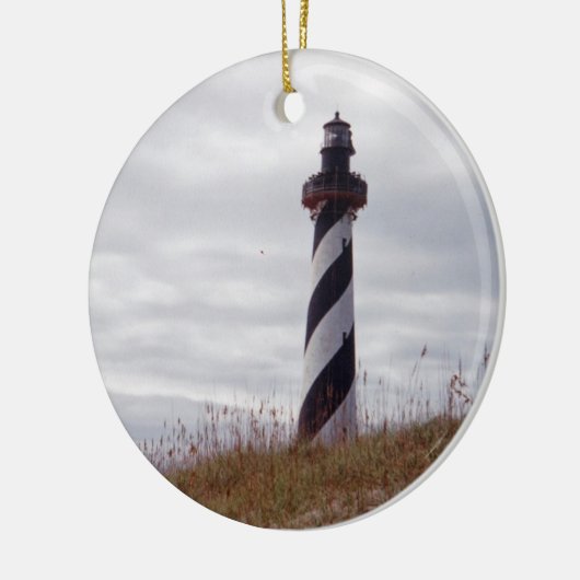Kap Hatteras Leuchtturm Keramik Ornament (Links)