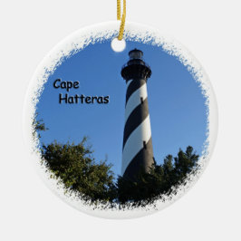 Kap Hatteras Leuchtturm Keramik Ornament