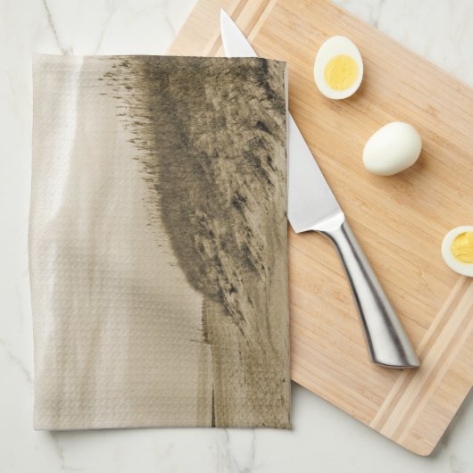 Kap Hatteras Leuchtturm Küchentuch (Viertel Falte)