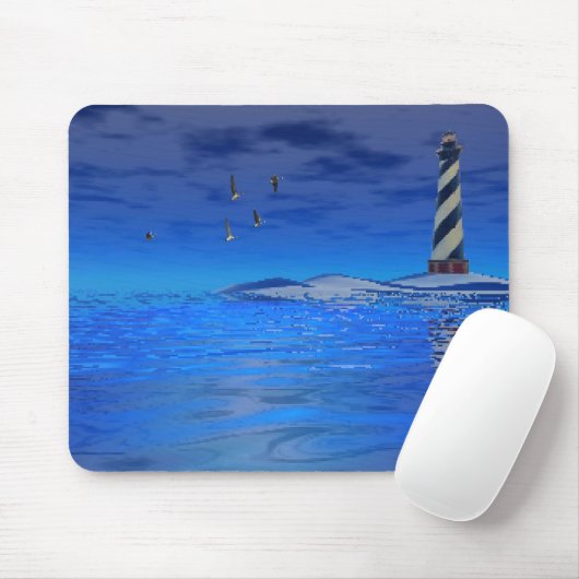 Kap Hatteras Leuchtturm Mousepad (Mit Mouse)