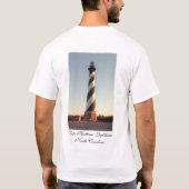 Kap Hatteras Leuchtturm, N.C. T-Shirt (Rückseite)