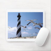 Kap Hatteras Leuchtturm-North Carolinaleuchtturm Mousepad (Mit Mouse)