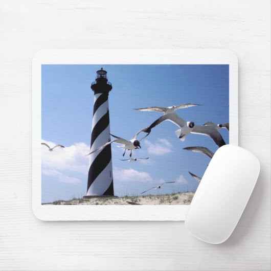 Kap Hatteras Leuchtturm-North Carolinaleuchtturm Mousepad (Mit Mouse)