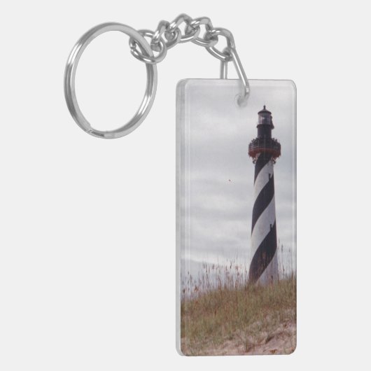Kap Hatteras Leuchtturm Schlüsselanhänger (Vorderseite links)