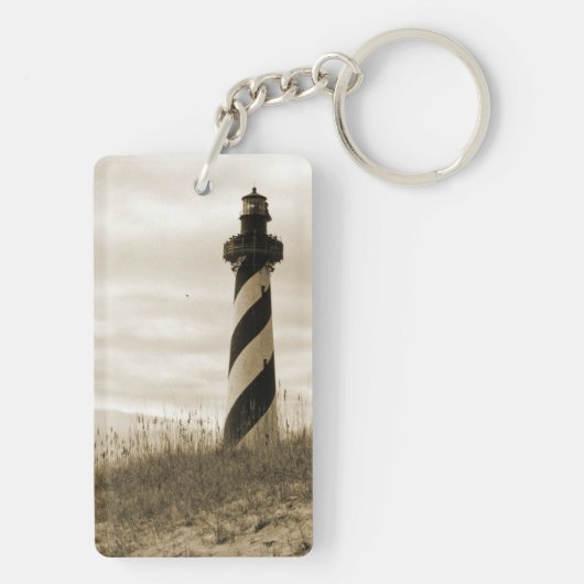 Kap Hatteras Leuchtturm Schlüsselanhänger (Rückseite)