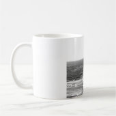 Kap Hatteras Leuchtturm-Schwarzweiss-Foto Kaffeetasse (Links)