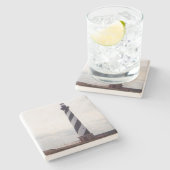 Kap Hatteras Leuchtturm Steinuntersetzer (Seitenansicht)