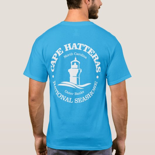 Kap Hatteras (Leuchtturm) T-Shirt (Rückseite)