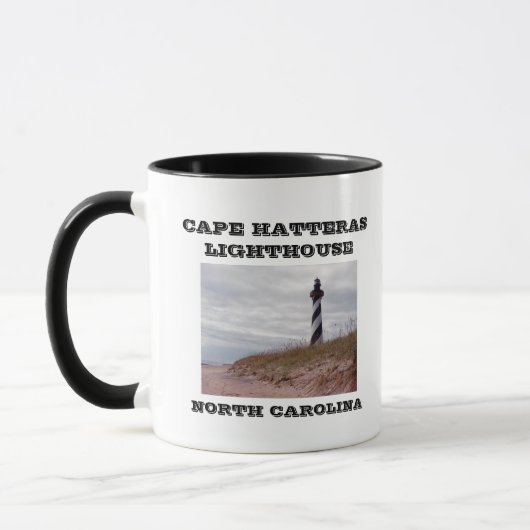 Kap Hatteras Leuchtturm Tasse (Links)