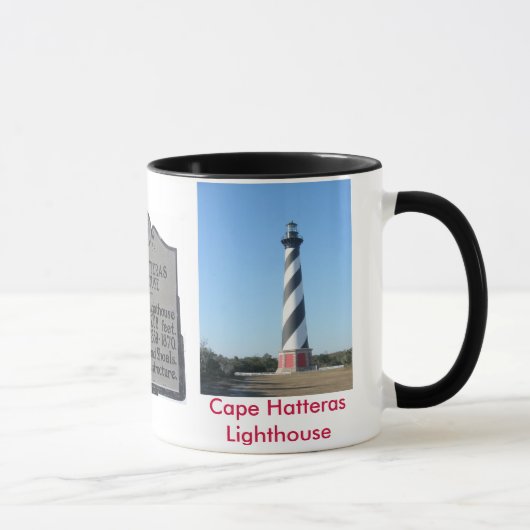 Kap Hatteras Leuchtturm-Tasse Tasse (Rechts)