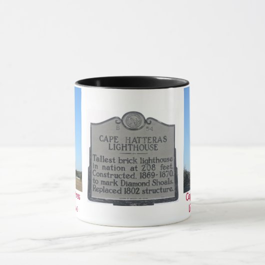 Kap Hatteras Leuchtturm-Tasse Tasse (Zentrum)