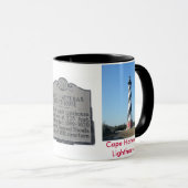Kap Hatteras Leuchtturm-Tasse Tasse (VorderseiteRechts)