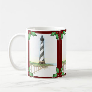 Kap Hatteras Leuchtturm Weihnachten Kaffeetasse
