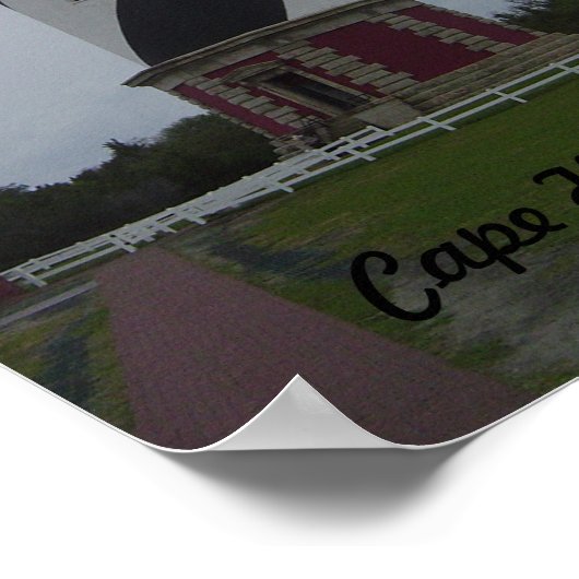 Kap-Hatteras Poster (Ecke)