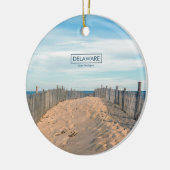 Kap Henlopen. Keramik Ornament (Links)