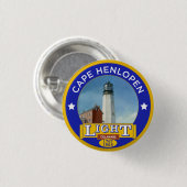 Kap Henlopen Leuchtturm Button (Vorne & Hinten)