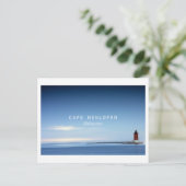 Kap Henlopen. Postkarte (Stehend Vorderseite)