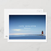 Kap Henlopen. Postkarte (Vorne/Hinten)
