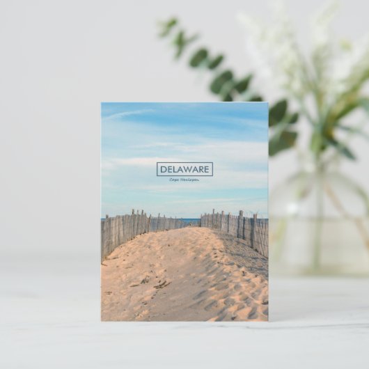 Kap Henlopen. Postkarte (Stehend Vorderseite)