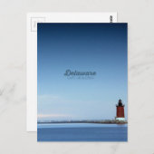 Kap Henlopen. Postkarte (Vorne/Hinten)