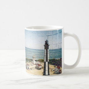 Kap-Henry-Licht in der Kreide Kaffeetasse