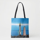 Kap Henry Lighthouse Virginia Chesapeake Bay Tasche (Vorderseite)