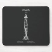 Kap Henry Lighthouse - Virginia - PD Mousepad (Vorne)