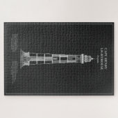 Kap Henry Lighthouse - Virginia - PD Puzzle (Horizontal)