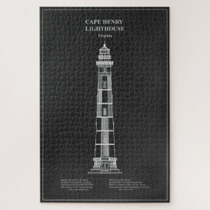 Kap Henry Lighthouse - Virginia - PD Puzzle