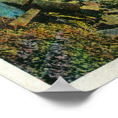 Kap Horn und Felsen Cigar auf dem Columbia River Poster (Ecke)