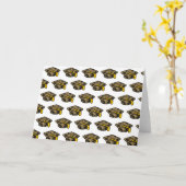 Kap-Khaki-Camo-Graduierung Karte (Gelbe Blume)