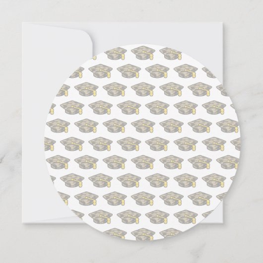 Kap-Khaki-Camo-Graduierung Save The Date (Rückseite)