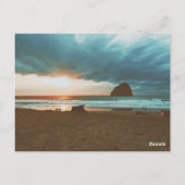 Kap Kiwanda - Pazifikstadt - ODER Postkarte (Rückseite)