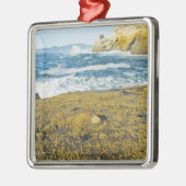 Kap Kiwanda und der Pazifische Ozean Ornament Aus Metall (Links)