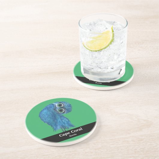 Kap-Korallen-Untersetzer Getränkeuntersetzer (Seite)