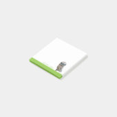 Kap-korallenrote Florida-Kunst Post-it Klebezettel (angewinkelt)