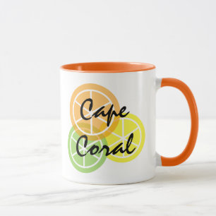 Kap korallenrote Florida-Zitrusfrucht Tasse