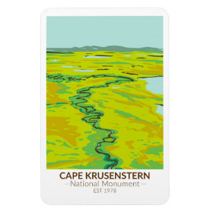 Kap Krusenstern Nationalmuseum Tundra Magnet
