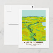 Kap Krusenstern Nationalmuseum Tundra Postkarte (Vorne/Hinten)