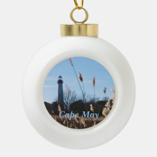 Kap-Mai-Leuchtturm Keramik Kugel-Ornament