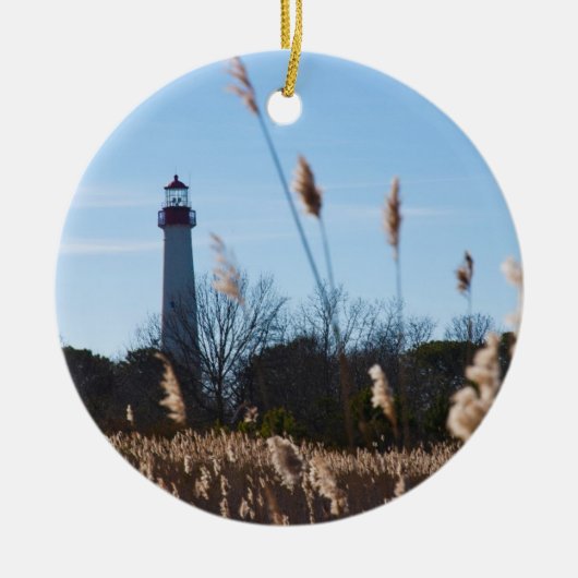 Kap-Mai-Leuchtturm Keramik Ornament (Vorne)